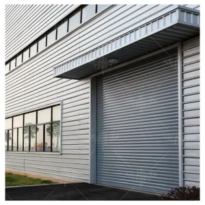 Insulated Aluminum Automatic Roll-Up Garage Door