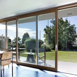 Insulated Double-Glazed Aluminum Sliding Door for Balcony or Villa, Australian Standard
