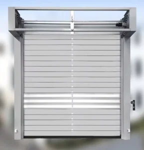 Insulated Large Aluminum High-Speed Spiral Roller Shutter Door