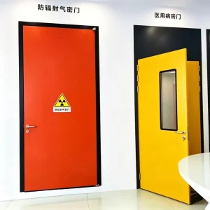 Intelligent Electric Sliding Lead Door for DR CT X-Ray Room Radiation Proof Lead Lined