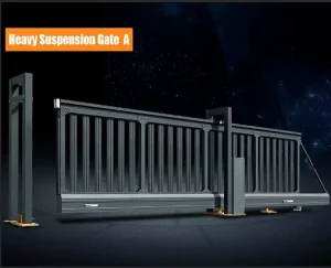 Intelligent Floating Automatic Sliding Door with Light Suspension Gate