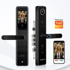 Intelligent Safety Fingerprint Office Hotel Lock Keyless Digital Peephole Camera Smart Door Lock