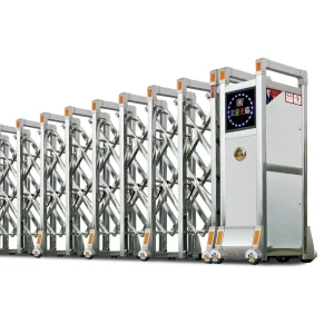 Intelligent Sensor Retractable Gate Automatic Remote Control Electric Gate Customized for Factory