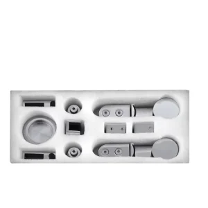 Interior Frameless Glass Shower Room Sliding Door Hardware System