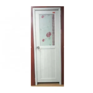 Interior PVC Profile Swing Door, Plastic Manual Supermarket Size, Australian/European Standard, Customized Colors, CE Certified