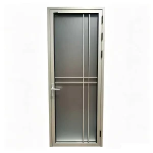 Interior Swing Doors Decorative Glass Panels Custom Sizes for Kitchen Bathroom Bedrooms
