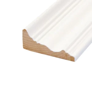 Interior White Primed FJ Pine Colonial Door Casing Moulding