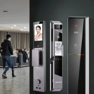 JDRM01 WiFi App Smart Door Lock Fingerprint Face Recognition Remote Control