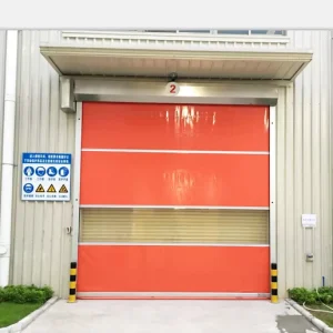 Japan Modern Main Door Design High Speed Garage Roll-Up Door for Industrial Warehouse