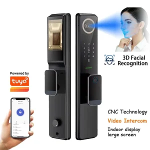 Keyless Fully Automatic Smart Door Lock for Apartment and Home Security