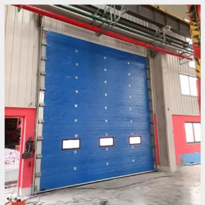 Large Windproof Automatic Metal Warehouse, Garage, and Industrial Roller Shutter Door