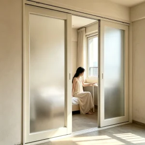 Lead-Free Multi-Chamber Thermal UPVC Sliding Door with Double Glazing and Anti-UV Tempered Glass