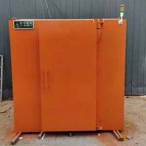Lead-Lined Industrial NDT Radiography Door, X-Ray and Gamma-Ray Radiation Shielding Door for Flaw Detection Workshop