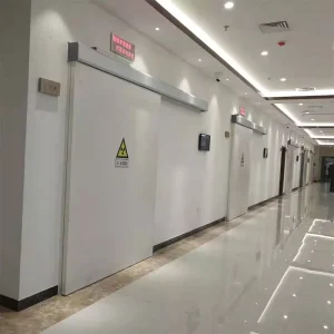 Lead-Lined Sliding Radiation Shielding Door for Hospital CT and X-Ray Rooms