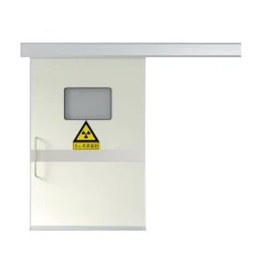 Lead-Lined Stainless Steel Swing/Sliding Radiation Shielding Door, 1-6 mm Lead Equivalent, for Hospital X-Ray Rooms