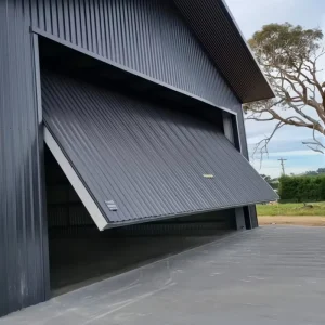 Lightweight American Style Hydraulic Overhead Tilt-Up Garage Door with Infrared Remote Control and Security Feature