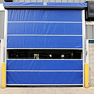 Lightweight PVC Roller Shutter Door with Quick Installation for Factory, Garage, Workshop