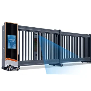 Low-Noise Automatic Electric Linear Translation Telescopic Sliding Gate for Industrial Factory Park