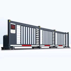 Low-Vibration Electric Telescopic Sliding Enclosure Gate for Factory Parks