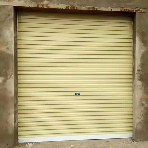 Manual Aluminum Alloy Rolling Shutter Door, Interior Home Security Gate, Windproof