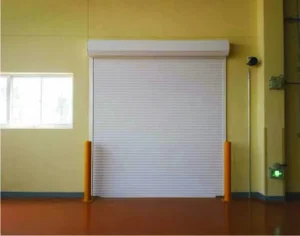 Manual Anti-Theft Galvanized Steel Commercial Rolling Shutter Door