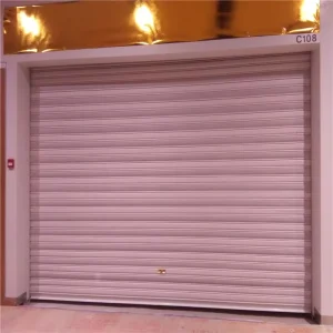 Manual Galvanized Steel Roller Shutter Door for Warehouses Waterproof Customized Size
