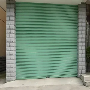 Manual Security Aluminum Alloy Garage Door with Windproof and Heat Insulation