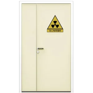 Manual Swing Lead Radiation Protection Door For Hospital Radiology CT Scan Rooms