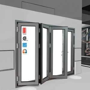 Manufacture and Soundproof Low e Aluminum Glass Black Sliding Aluminum Doors