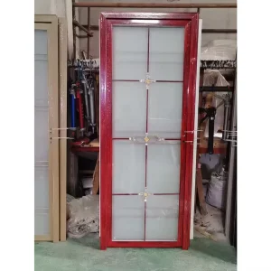 Manufacturer Anti Rust Frame Privacy Glass Apartment Indoor Bathroom Door