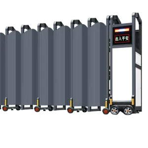 Manufacturer Automatic Anti-theft Telescopic Electric Gate with Remote Control for School Use