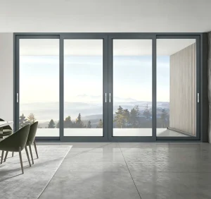 Manufacturer Custom Made House Hotel Office Balcony Aluminum Glass Entrance Doors and Windows