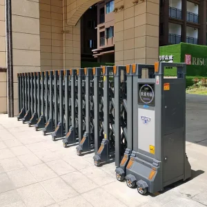 Manufacturer Intelligent Electric Retractable Aluminum and Stainless Steel Gates for Schools, Villas, Hotels, and Industrial Use