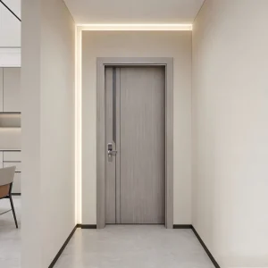 Manufacturer Metal Interior Door Anti rust Economic Sound Insulation Easy to Install Waterproof