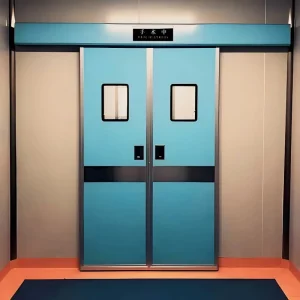 Manufacturer Steel Airtight Sliding Hermetic Door for Clean Rooms and Hospital Operating Rooms