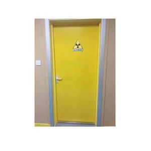 Manufacturer X-Ray Room Sliding Lead Lined Door for Radiation Shielding Colored Door