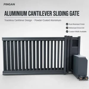 Manufacturers Stainless Steel Automatic Retractable Security Gate for Factory or School