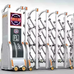 Manufacturers Stainless Steel Electric Telescopic Double Door Sliding Gate for Hotels and Industrial Sites