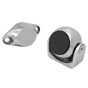 Marine Stainless Steel Silver Polished Door Stop for Yacht, RV and Household Hardware