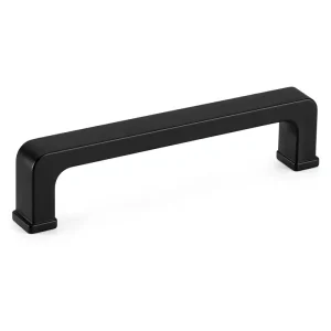 Matte Black Industrial Cabinet T-Bar Handle Pull for Kitchen Drawers and Wardrobes