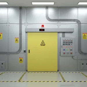 Medical Airtight Radiation-Shielding Cleanroom Door for Hospitals Operating Rooms ICUs and Laboratories