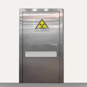 Medical Radiology Lead Door, Anti-Radiation Door for CT, DR, and MRI Rooms, Customizable