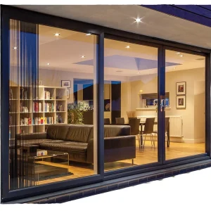 Miami-Dade Approved Modern Residential Patio Glass Fiberglass Heavy-Duty Thermal-Break Aluminum Lift-and-Slide Door