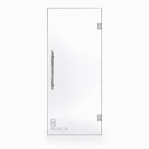 Minimalist All Glass Swing Door Frameless Glass Door Body Concealed Hinges the First Choice for Shops Showrooms