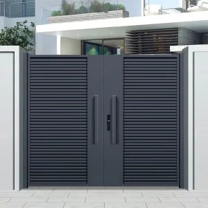 Minimalist High quality Aluminum Alloy Courtyard and Garden Gates