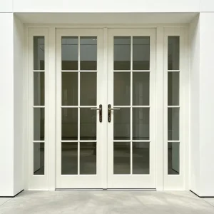 Minimalist Indoor Sliding Door 16mm Sightline Modern Home