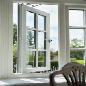 Minimalist Inset Grill Soundproof Heat Insulation Waterproof Laminated Low-E Glass Aluminum Windows