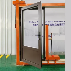 Model 90 Commercial Aluminum Alloy Swing Glass Door, Waterproof
