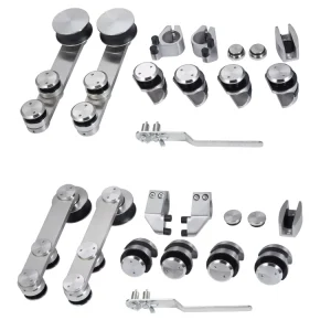 Modern 304 Stainless Steel Waterproof Glass Sliding Door Hanging Wheel for Barn, Shower Room, and Bathroom Hardware