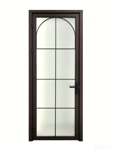 Modern Aluminum Swing Door Soundproof Glass Suitable for Bedrooms and Bathrooms